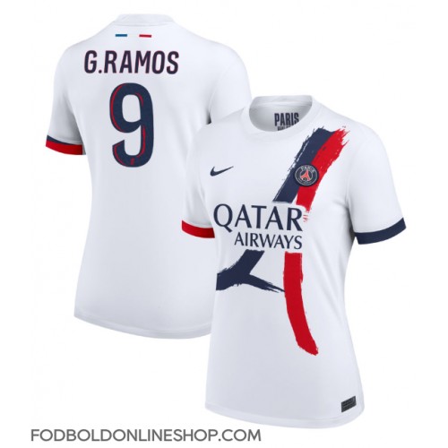 Paris Saint-Germain Goncalo Ramos #9 Udebanetrøje Dame 2024-25 Kortærmet